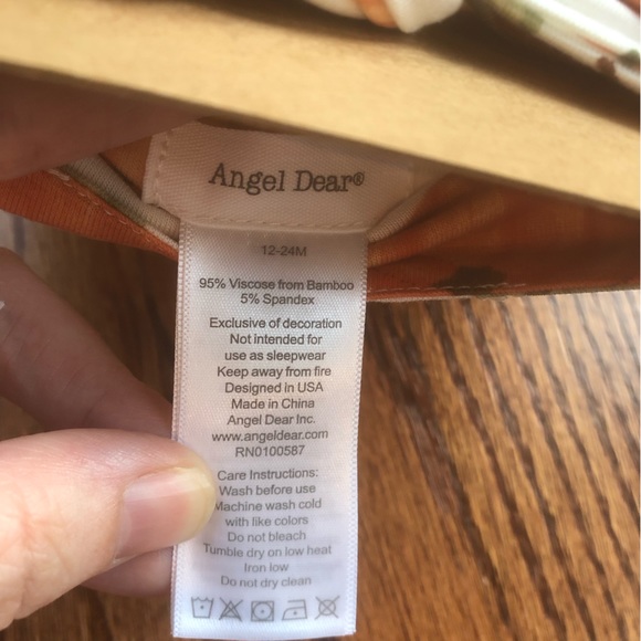 Angel Dear Halloween Pumpkin Headband - Picture 3 of 3